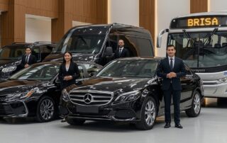 Descubra os veículos usados no transporte executivo em SP.