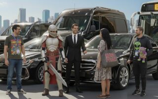 Veja como contratar transfer para a CCXP25 e encontre opções de sedan, SUV, van, minivan e micro-ônibus para uma chegada impecável ao evento.