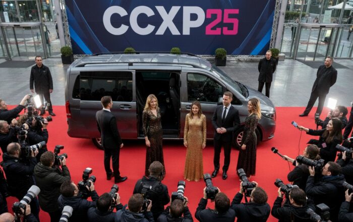 Transfer blindado para a CCXP25 com segurança, discrição e alto nível. A Brisa oferece transporte executivo premium para celebridades e estúdios