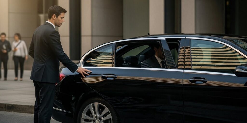 Saiba como contratar transporte executivo blindado em SP com blindagem nível III-A, motorista executivo e conforto premium.