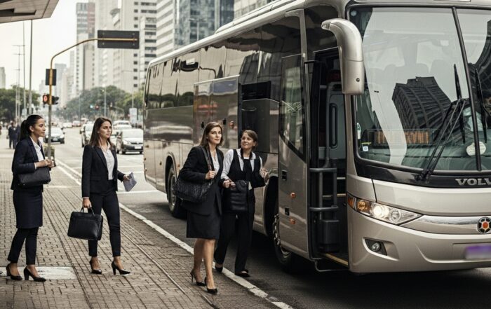 A Brisa é especializada em transporte de funcionários em São Paulo, com ônibus, vans e blindados.