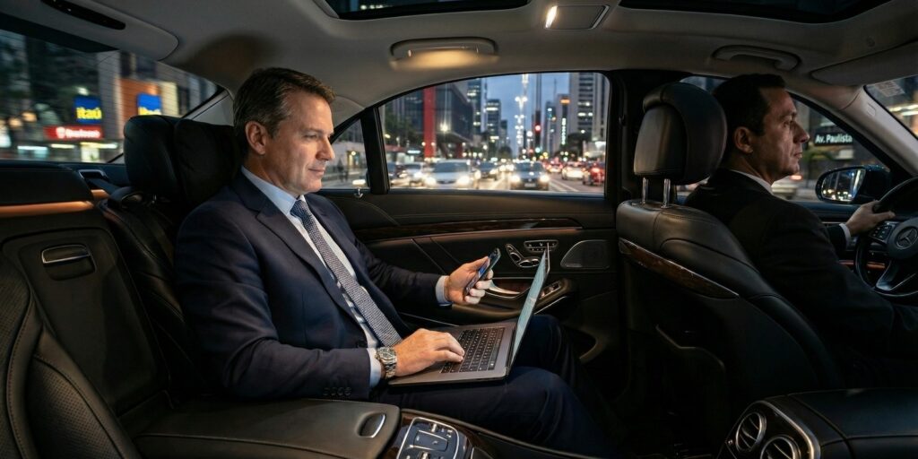 Descubra quanto custa um transporte executivo em São Paulo e o que influencia o preço.