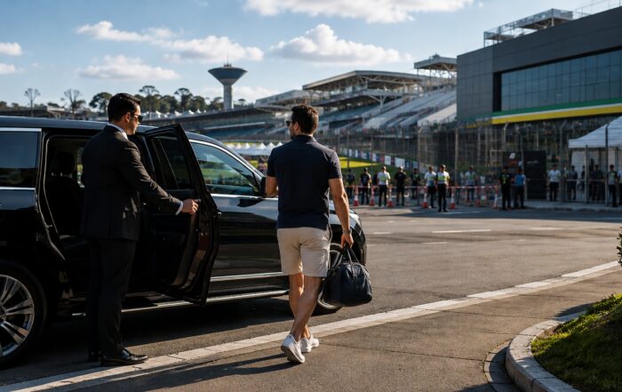 Evite trânsito, estresse e atrasos no GP de São Paulo de F-1. Garanta seu transfer executivo para Interlagos com a Brisa.