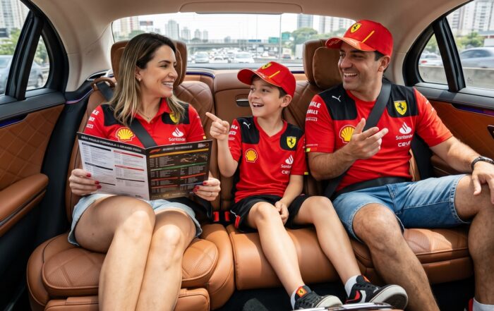 Evite trânsito, estacionamento e atrasos no GP São Paulo de F1. Conheça as vantagens do transporte executivo da Brisa para Interlagos.